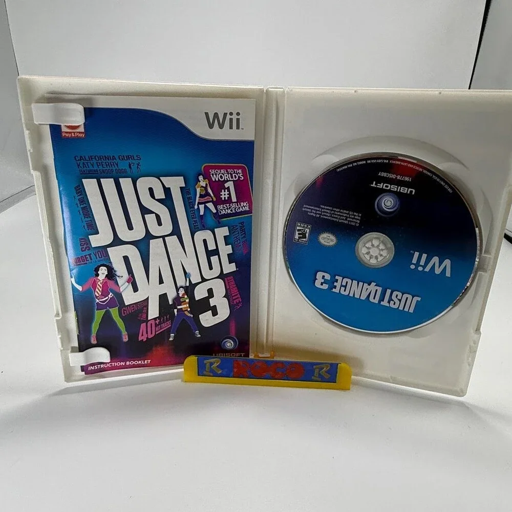 Just Dance 3 Best Buy (Nintendo Wii, 2011) Complete W/ Manual